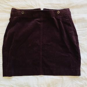 Corduroy Skirt
